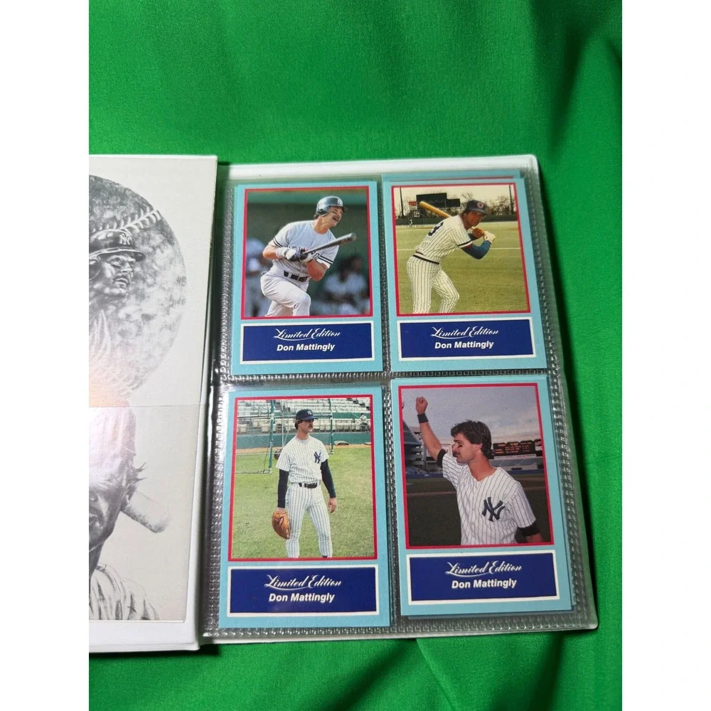 1988 The Don Mattingly Story Limited Edition Card Set & Talking Record Yankees